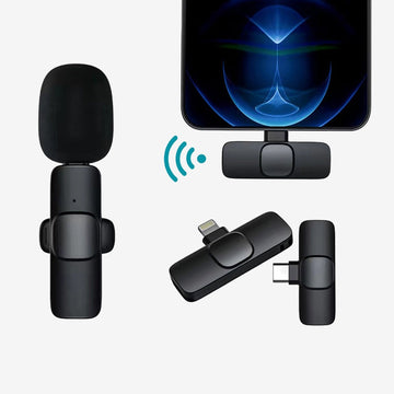 Portable Wireless Lavalier Microphone