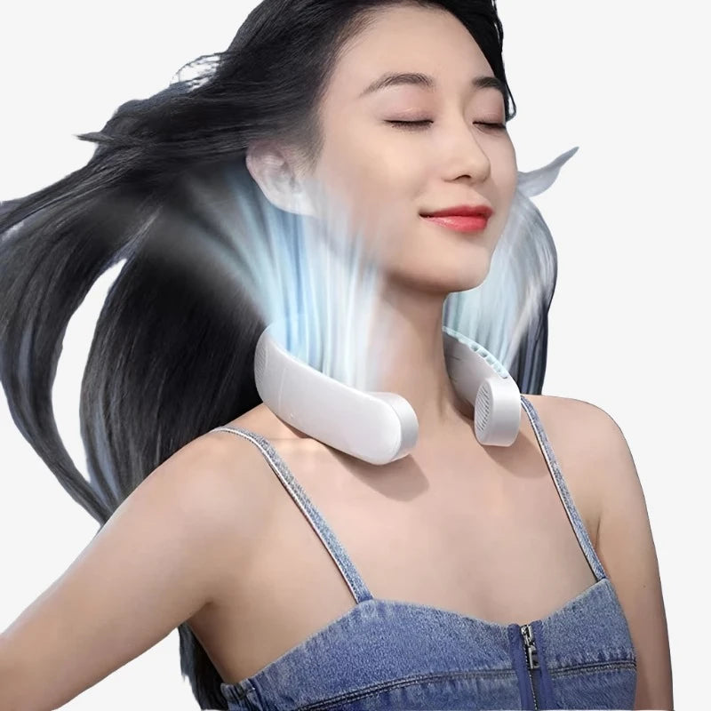 Portable Bladeless Hanging Neck Fan