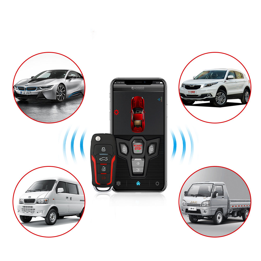 Car One-way Remote Control Button To Start Alarm